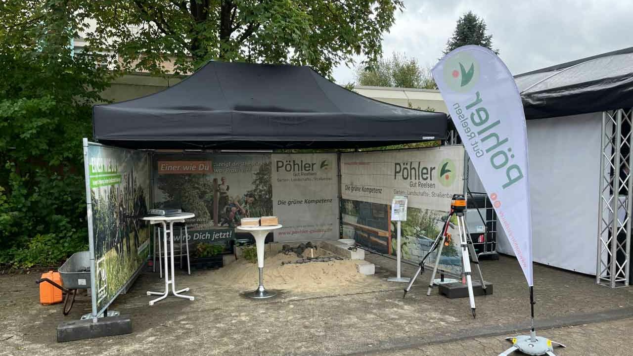 Unser Stand auf der Ausbildungsmesse STEP1