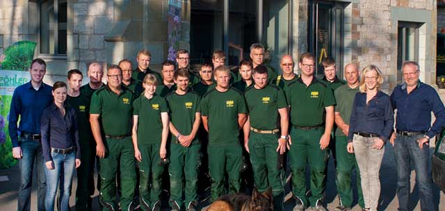 Pöhler Gartenbau Team Foto