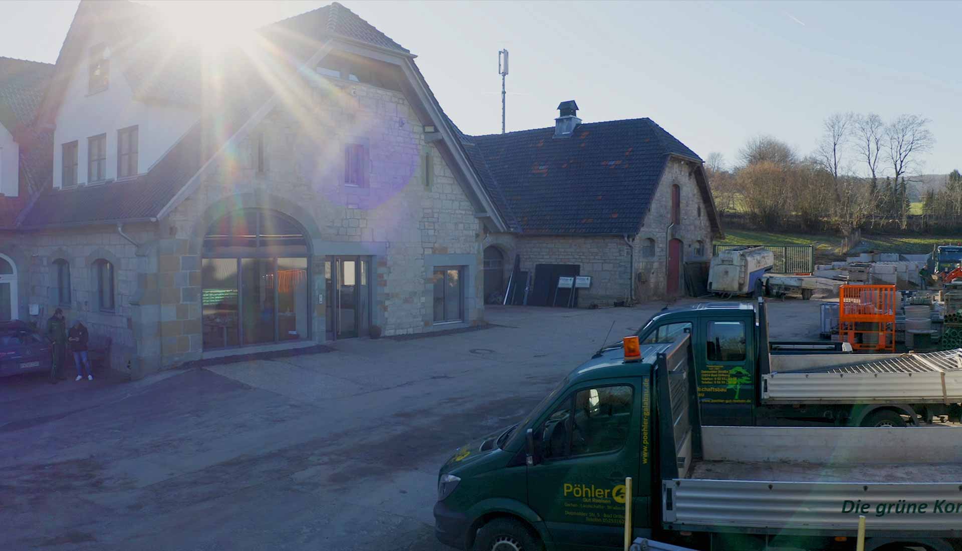 Unternehmesgebäude Pöhler Gartenbau