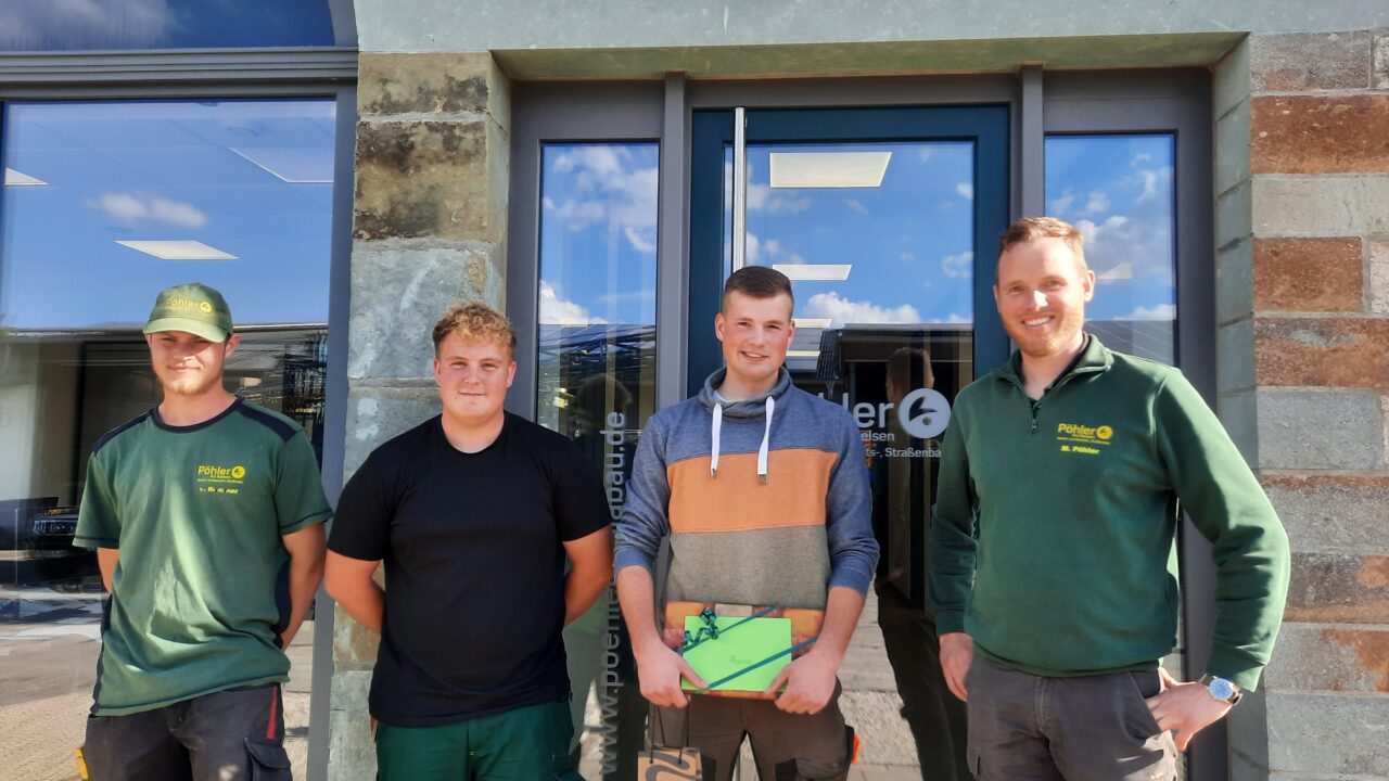 Bestandene Prüfung Gärtner im GaLaBau