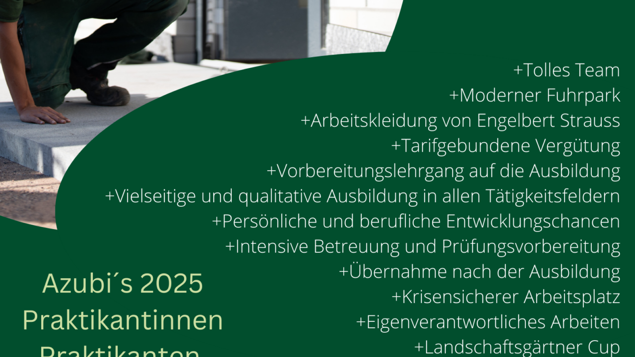 Azubi 2025 gesucht